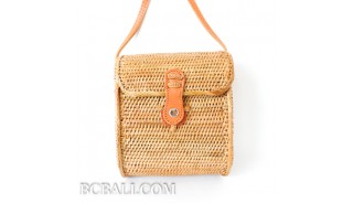 Passport Rattan Sling Bags Hand Woven Bali Best Quality